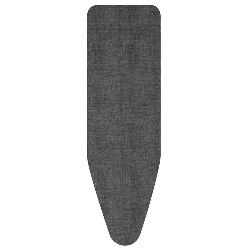 Brabantia Size D (53 x 18 in) Replacement Ironing Board Cover with Thick Foam & Felt Padding (Denim Black) Easy-Fit, 100% Cotton - Image 1